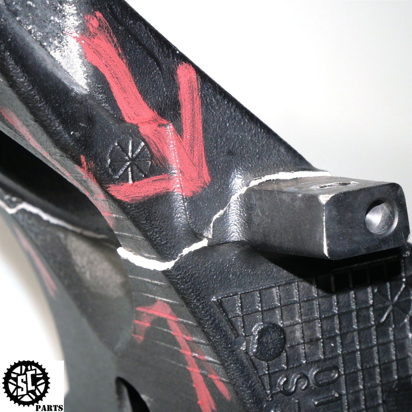 08 09 SUZUKI GSXR 600 FRAME CHASSIS *S* S45