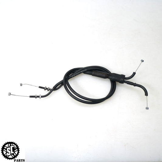 13-17 TRIUMPH DAYTONA 675 R THROTTLE CABLES T31