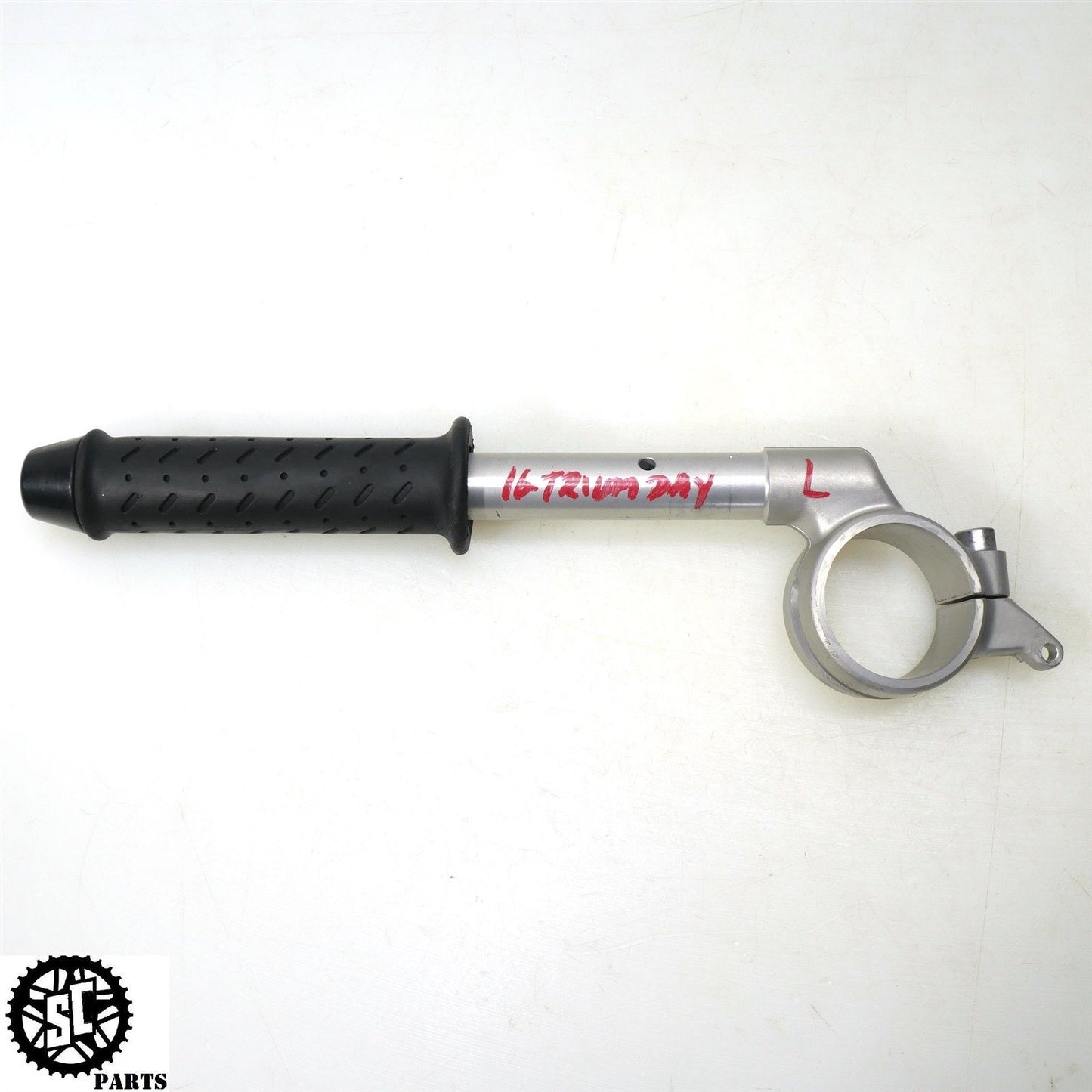 13-17 TRIUMPH DAYTONA 675 R LEFT CLIP ON HANDLEBAR T31