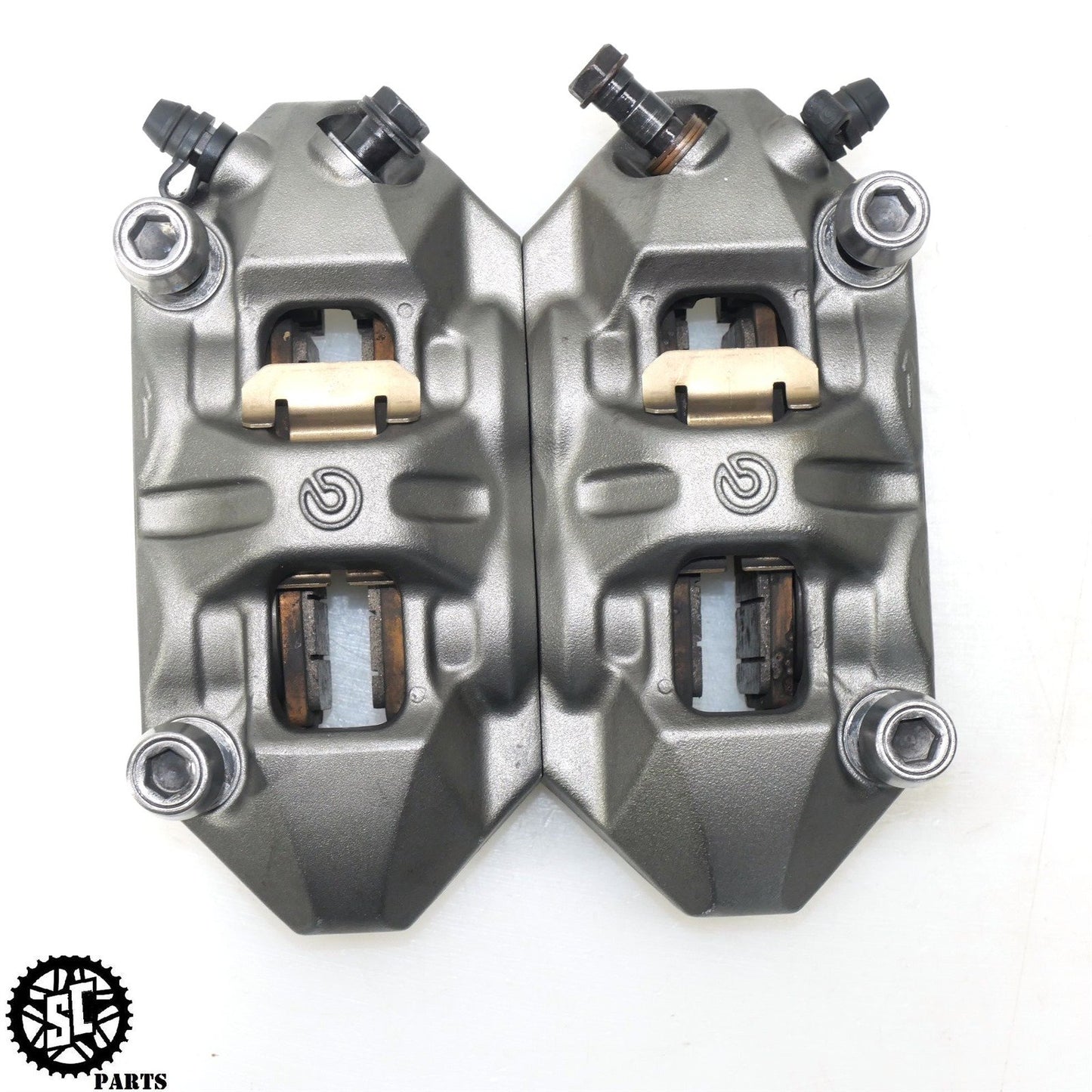 13-17 TRIUMPH DAYTONA 675 R FRONT BRAKE CALIPERS BREMBO T31