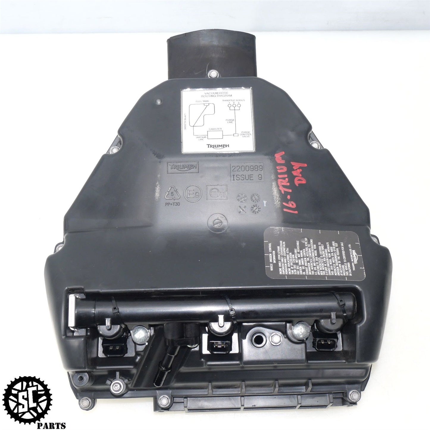 13-17 TRIUMPH DAYTONA 675 R SECONDARY FUEL INJECTORS T1245581 T31