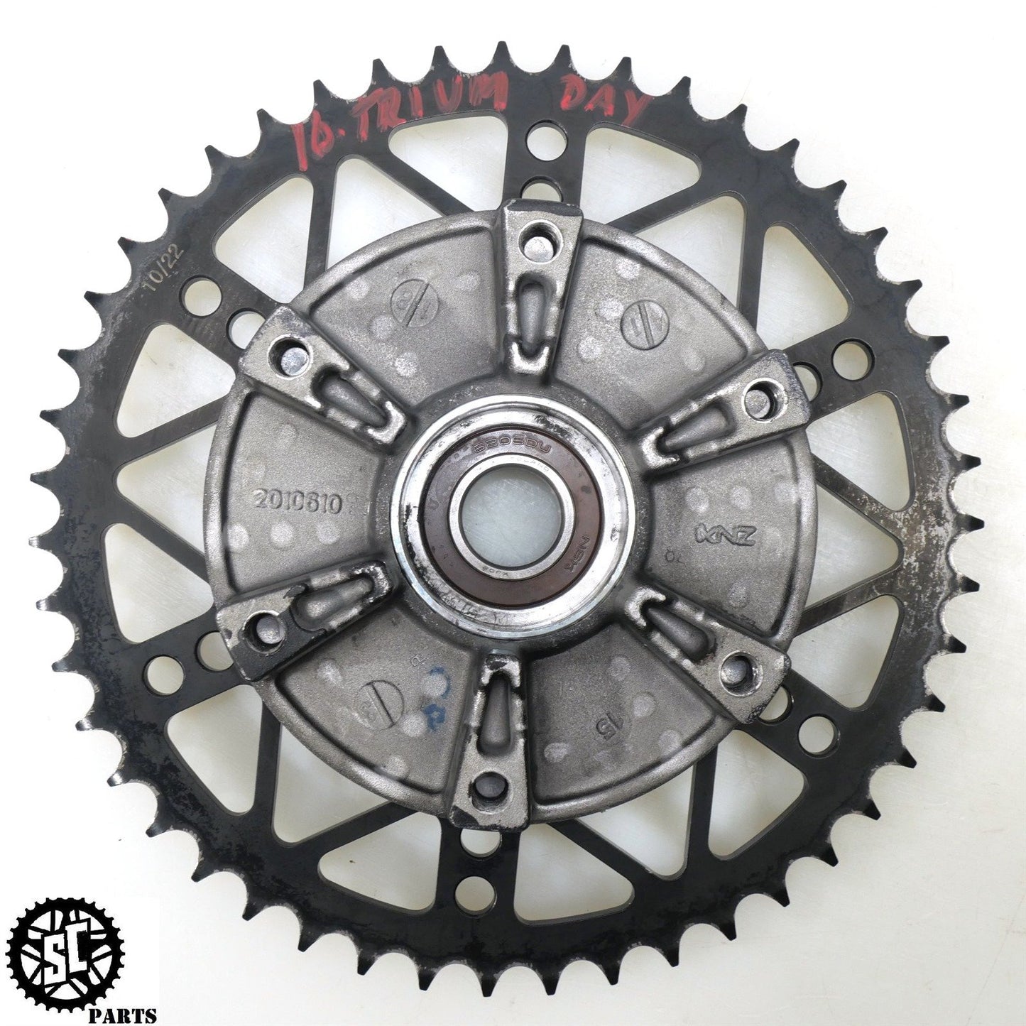 13-17 TRIUMPH DAYTONA 675 R REAR SUPERLITE SPROCKET HUB 2010610 47T T31
