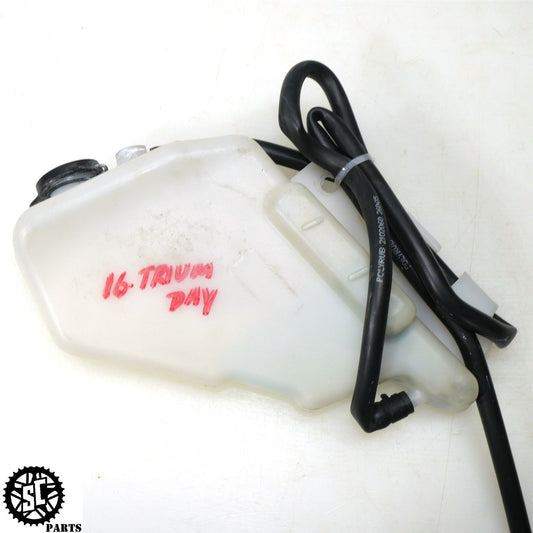 13-17 TRIUMPH DAYTONA 675 R COOLANT OVERFLOW TANK RESERVOIR T31