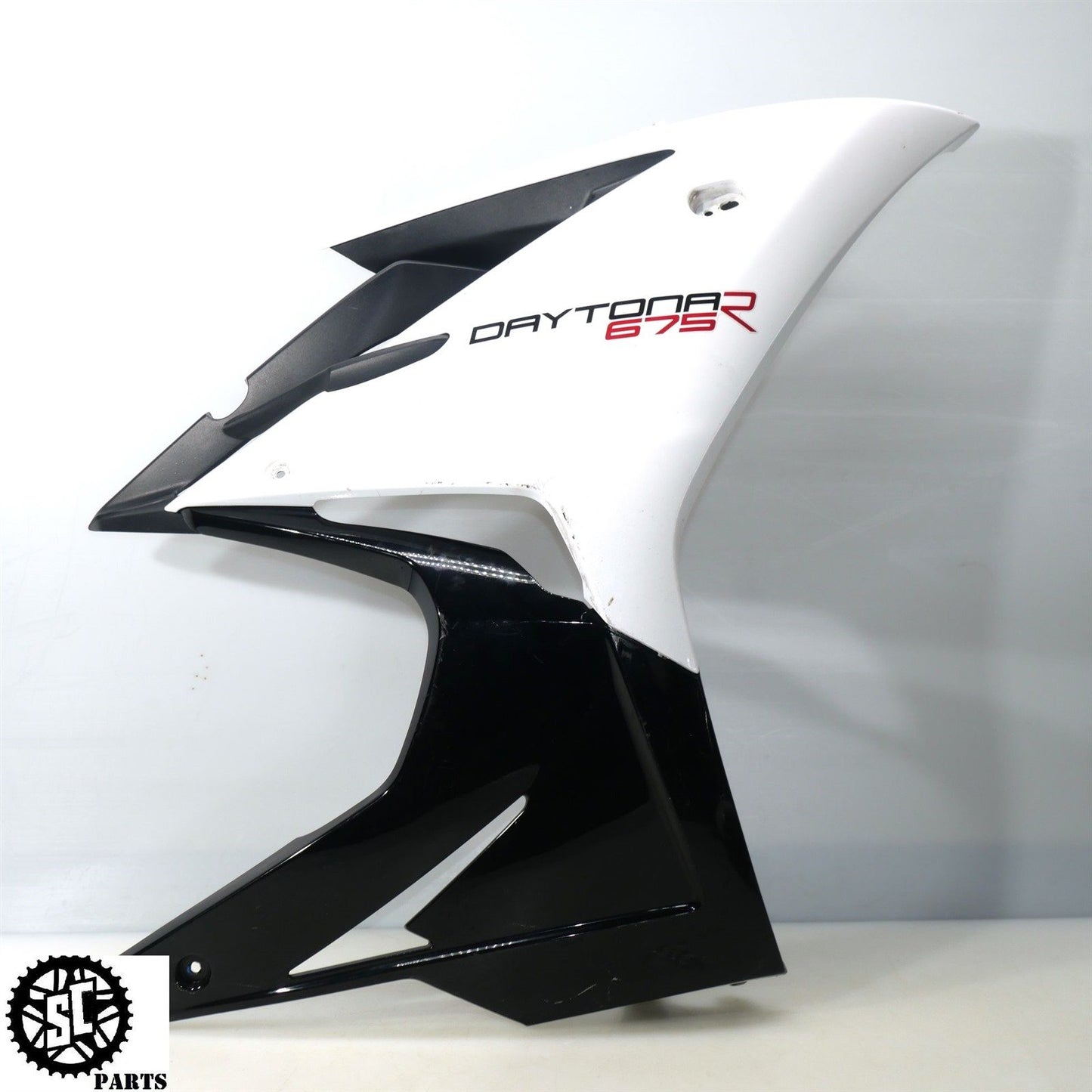13-17 TRIUMPH DAYTONA 675 R RIGHT SIDE FAIRING UPPER LOWER T31