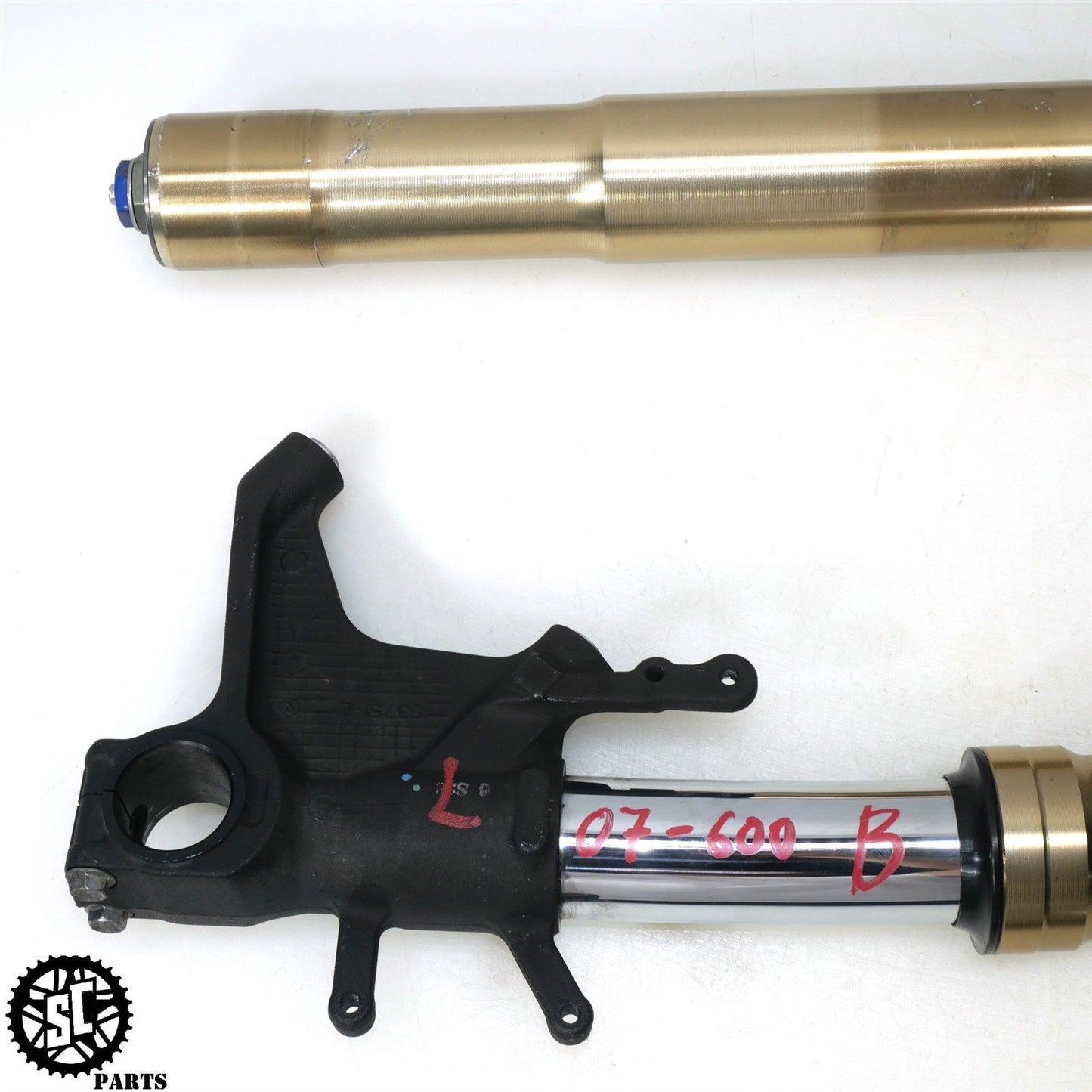 2007 SUZUKI GSXR 600 FRONT FORKS TUBES LEFT RIGHT SB S71