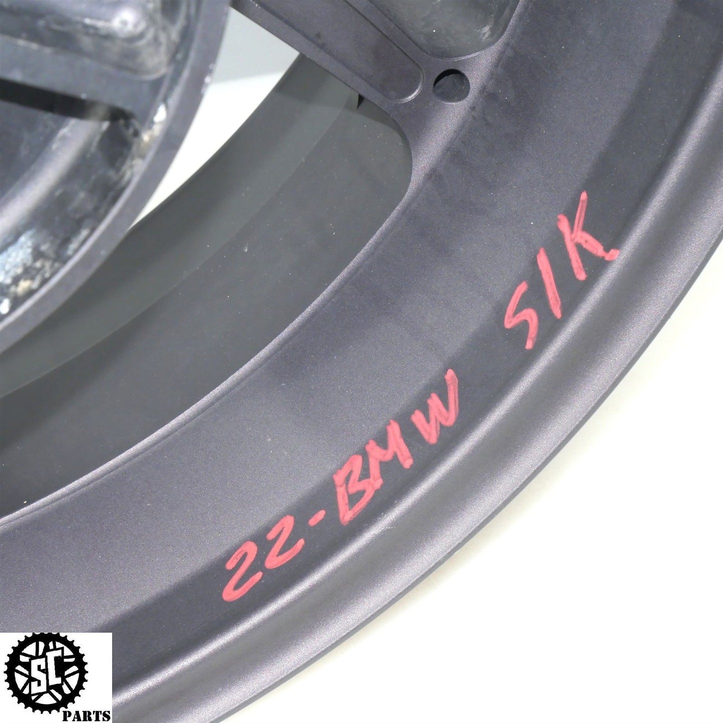 20-23 BMW S1000RR FORGED REAR WHEEL RIM STRAIGHT 36318389049 B32