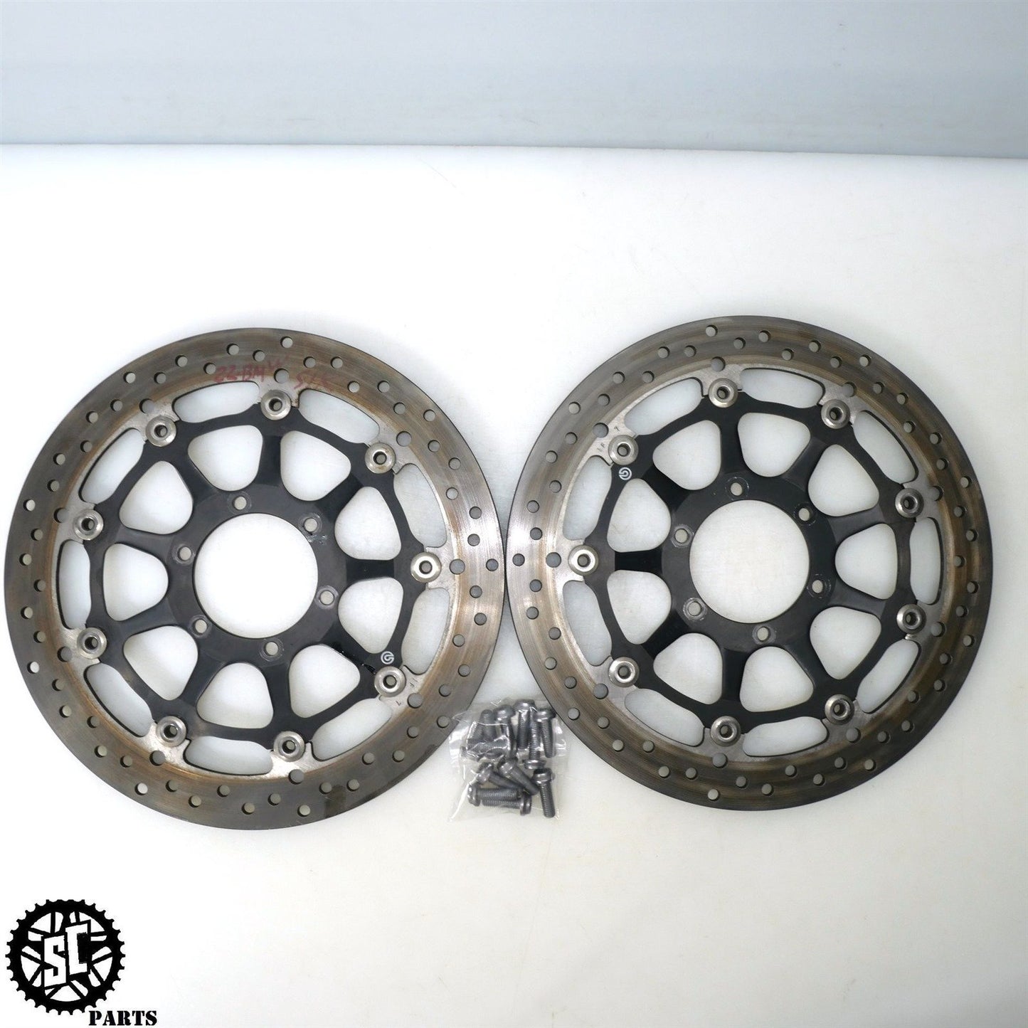 20-23 BMW S1000RR BREMBO FRONT BRAKE ROTORS DISC BREMBO 34118389001 B32