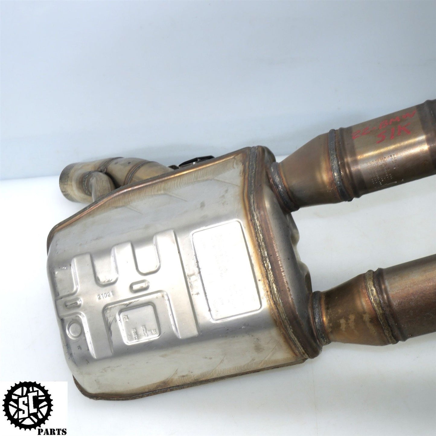 20-23 BMW S1000RR M EXHAUST HEADER MANIFOLD PIPE 77118560131 B32