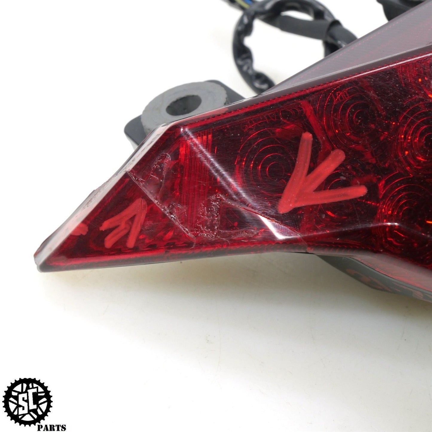 2022 19-23 KAWASAKI NINJA ZX6R 636 REAR TAIL LIGHT BRAKE K34