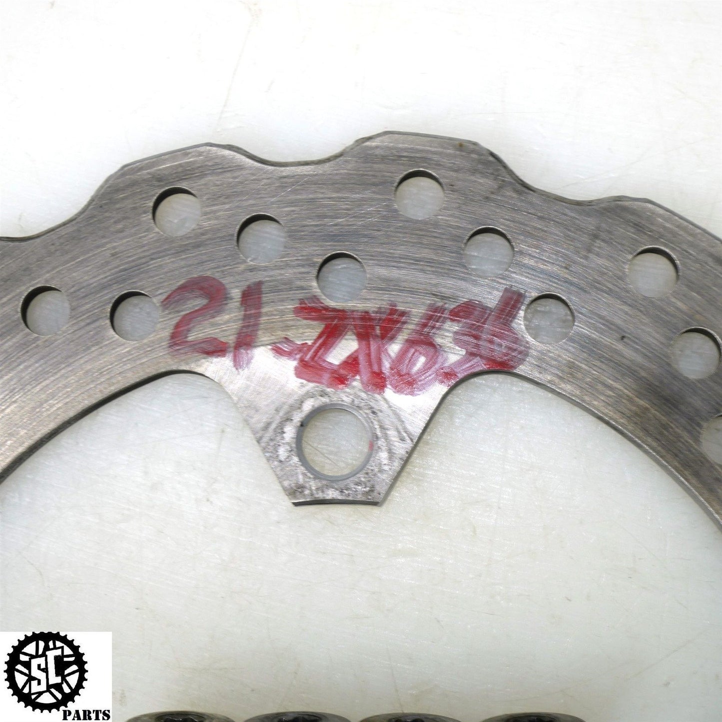 2022 19-23 KAWASAKI NINJA ZX6R 636 REAR BRAKE ROTOR DISC K34