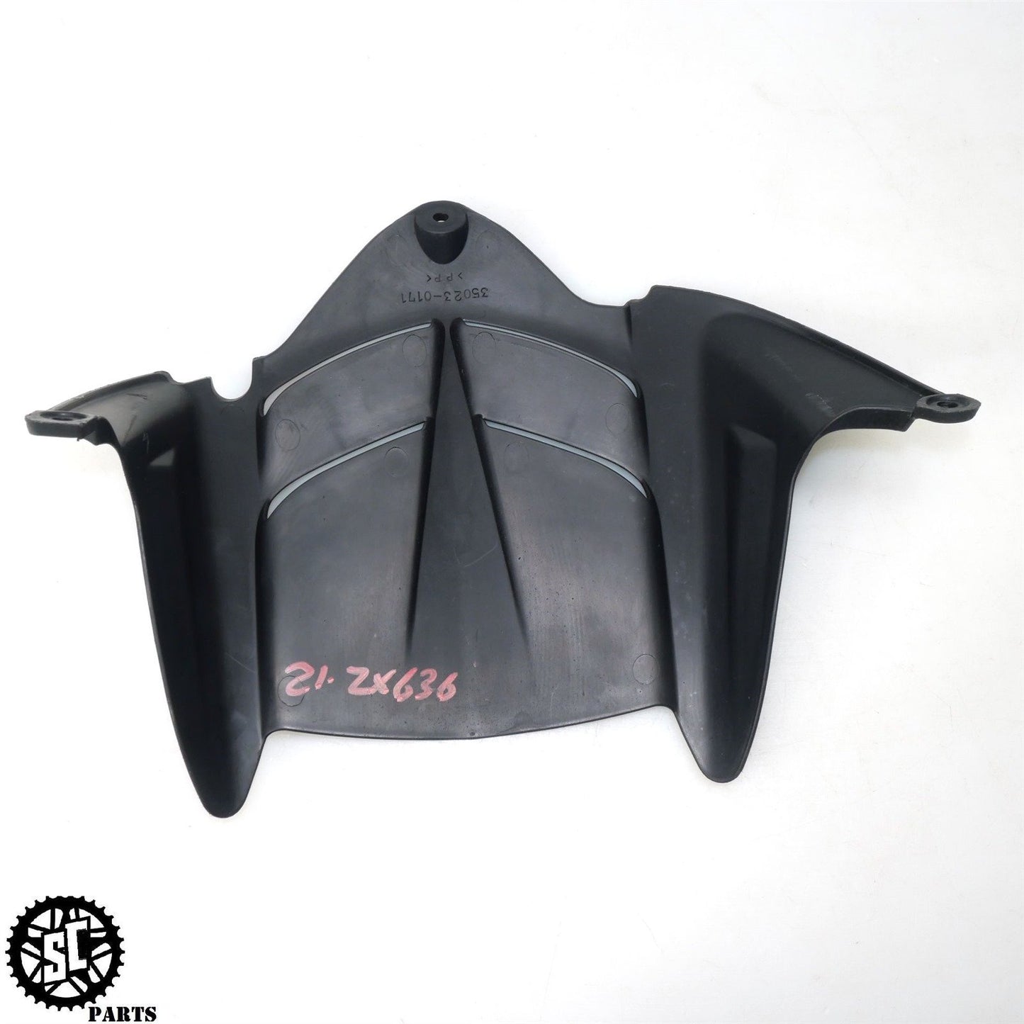 2022 19-23 KAWASAKI NINJA ZX6R 636 REAR FENDER MUD GUARD TIRE HUGGER K34