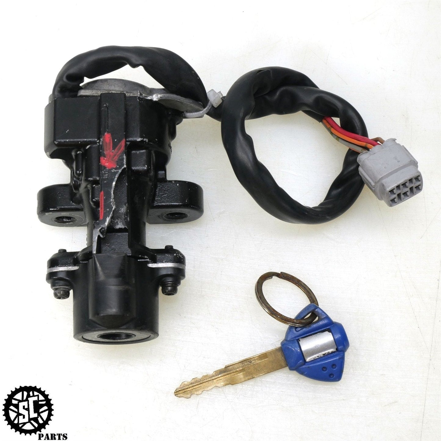 2008 SUZUKI GSXR 1000 LOCK SET IGNITION SWITCH KEY S50