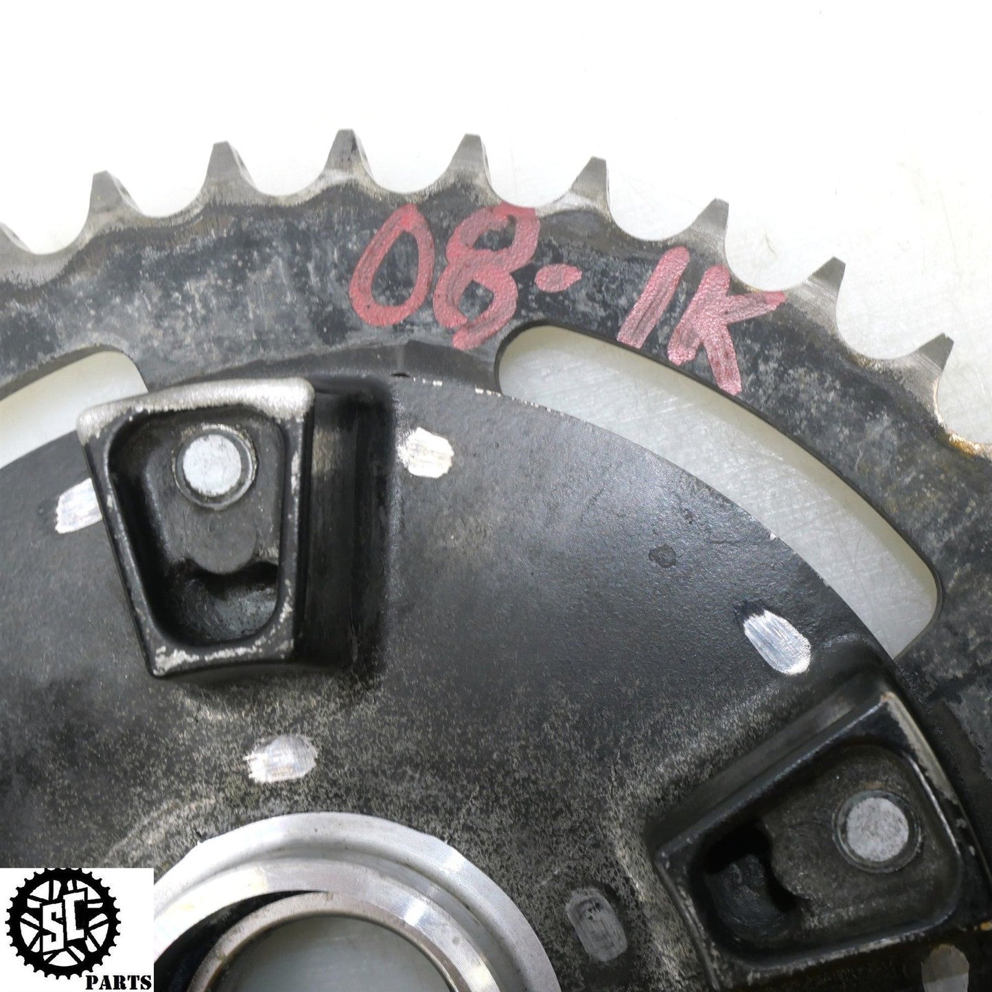 2008 SUZUKI GSXR 1000 REAR HUB VORTEX SPROCKET 527S-44 S50