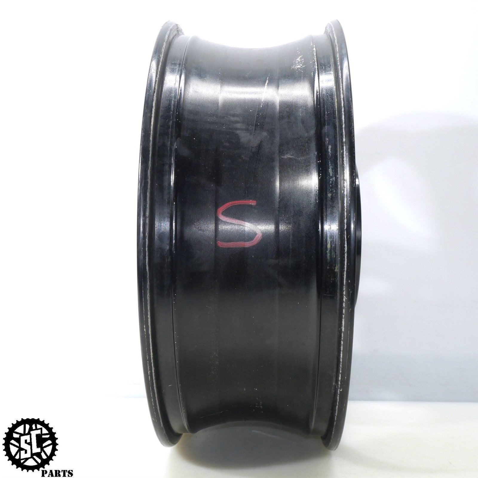 2008 SUZUKI GSXR 1000 REAR WHEEL RIM STRAIGHT S50 – SALVAGECYCLEPARTS