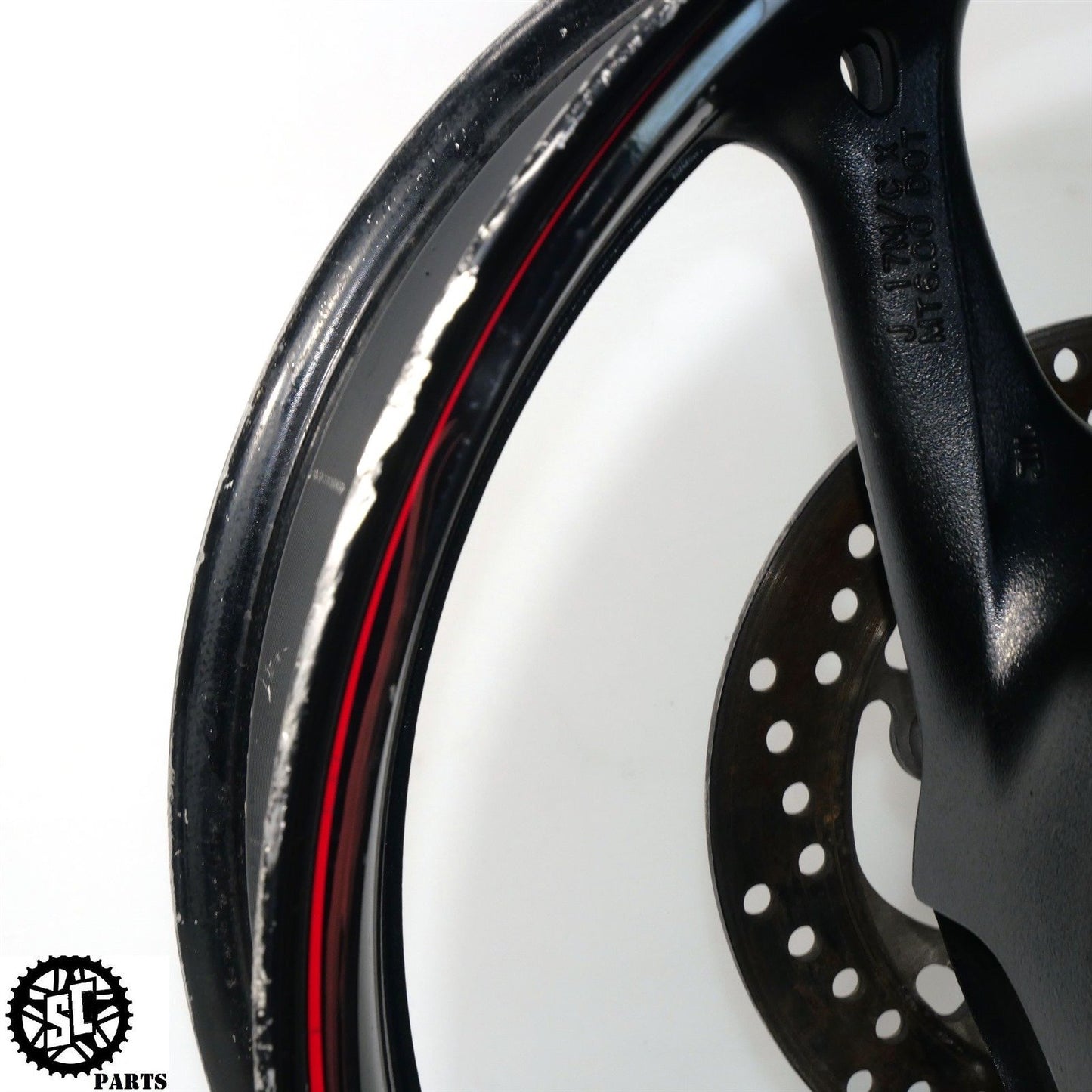 2012 SUZUKI GSXR 1000 REAR WHEEL RIM SB S60