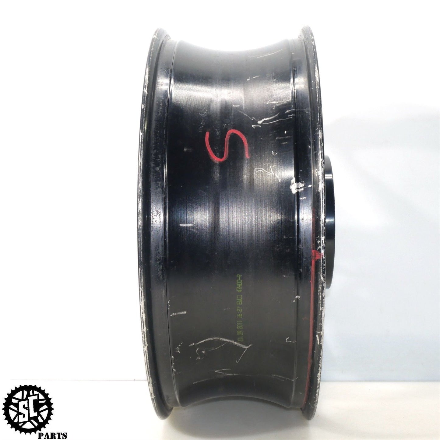 2012 SUZUKI GSXR 1000 REAR WHEEL RIM SB S60