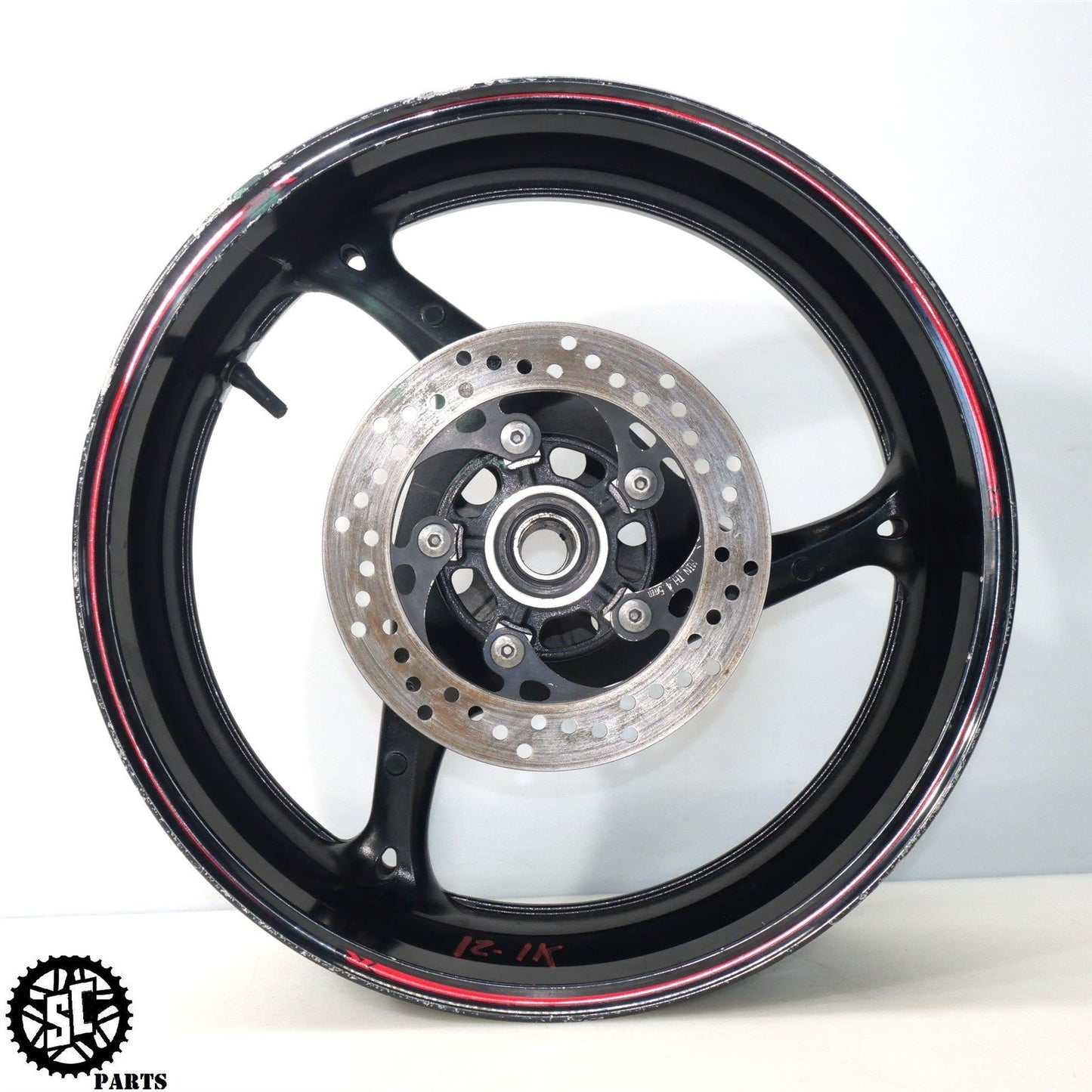 2012 SUZUKI GSXR 1000 REAR WHEEL RIM SB S60