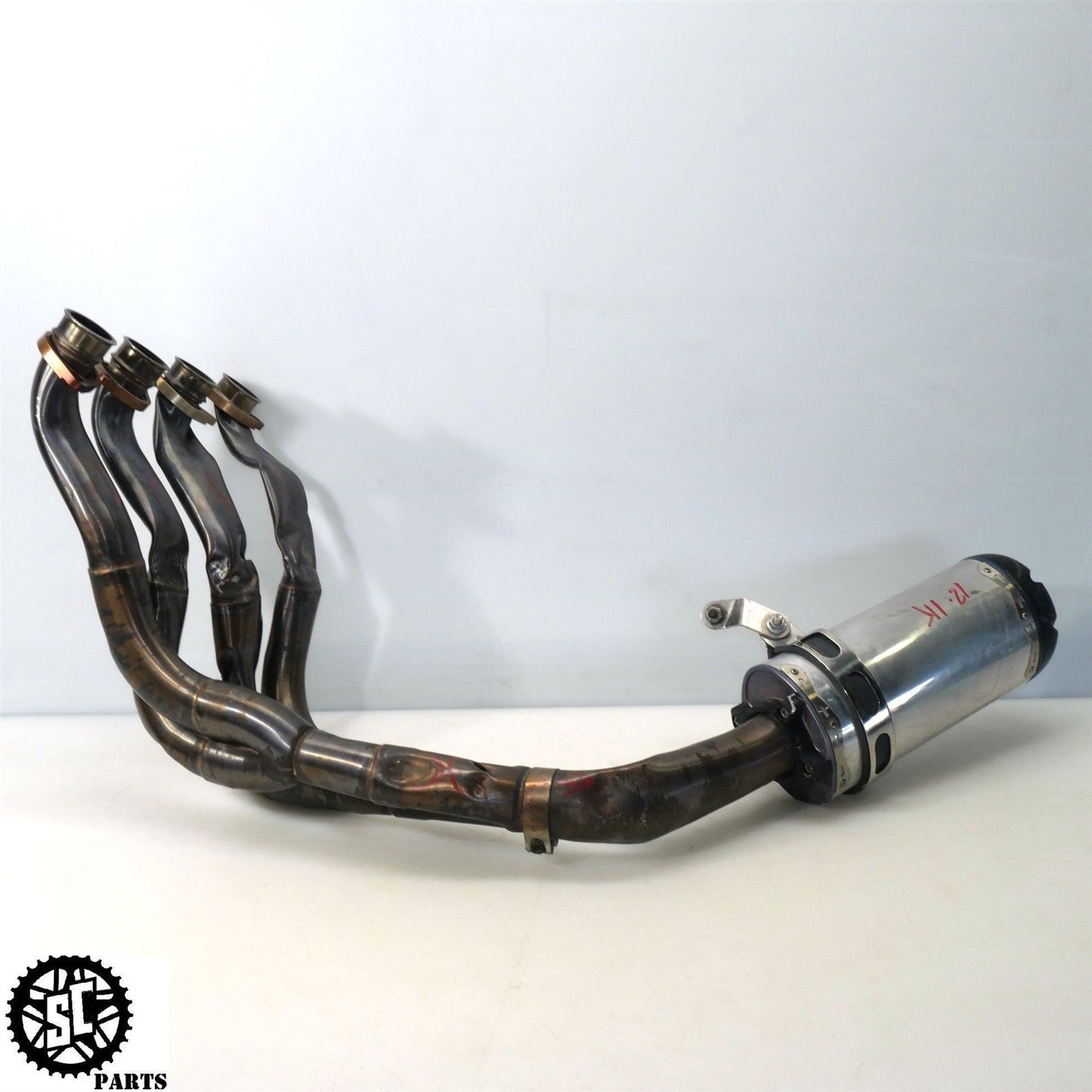 2012 SUZUKI GSXR 1000 TWO BROTHERS FULL EXHAUST PIPE MUFFLER S60