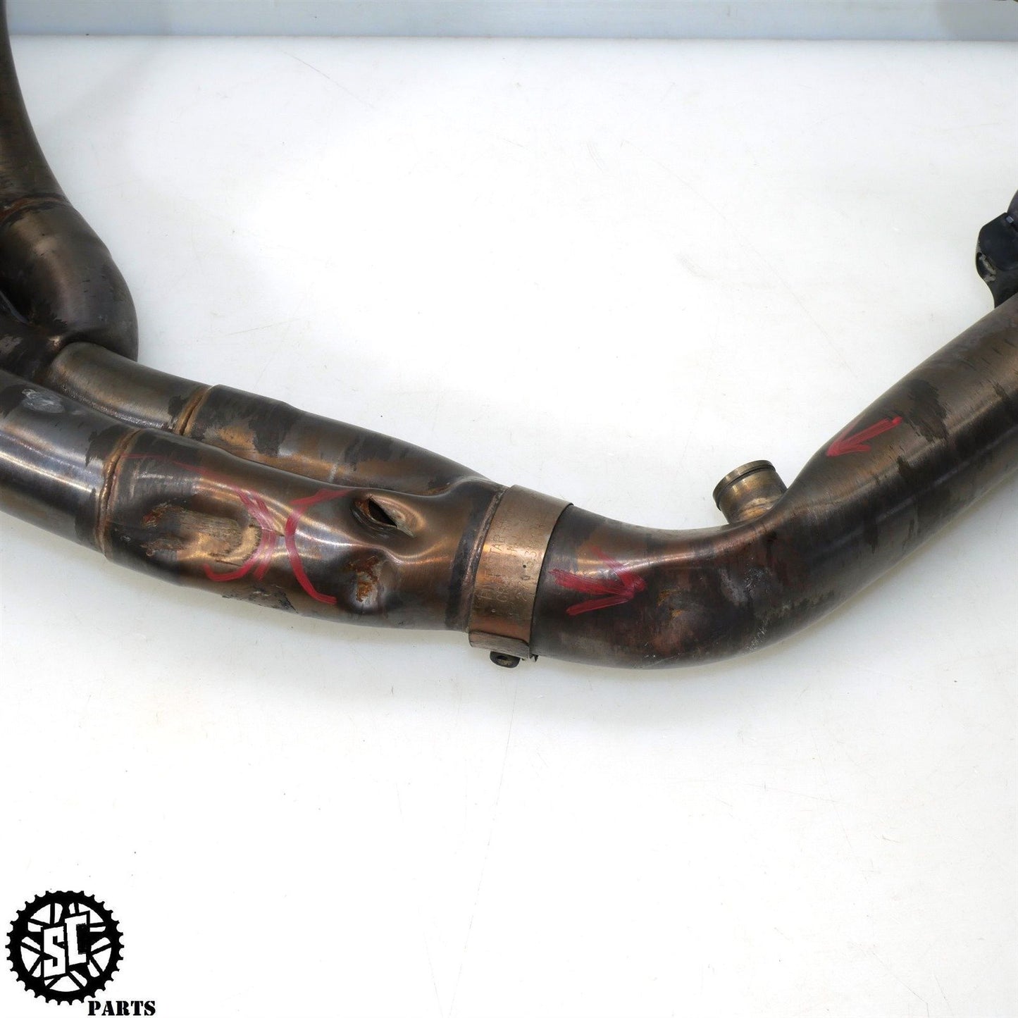 2012 SUZUKI GSXR 1000 TWO BROTHERS FULL EXHAUST PIPE MUFFLER S60