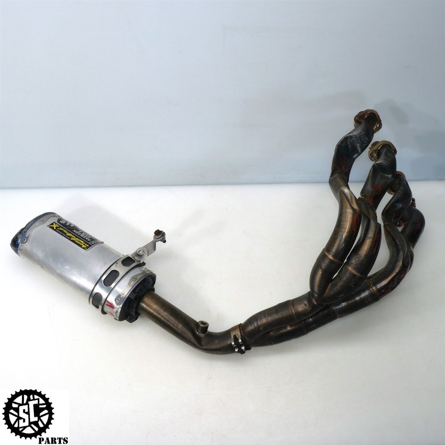 2012 SUZUKI GSXR 1000 TWO BROTHERS FULL EXHAUST PIPE MUFFLER S60