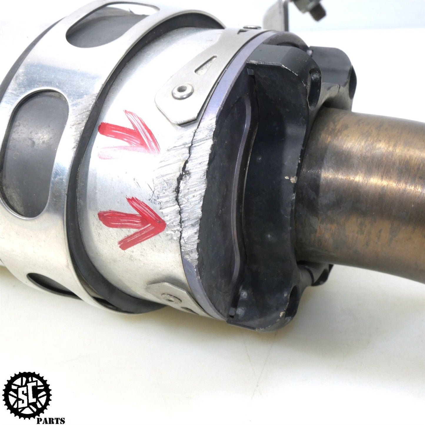 2012 SUZUKI GSXR 1000 TWO BROTHERS FULL EXHAUST PIPE MUFFLER S60