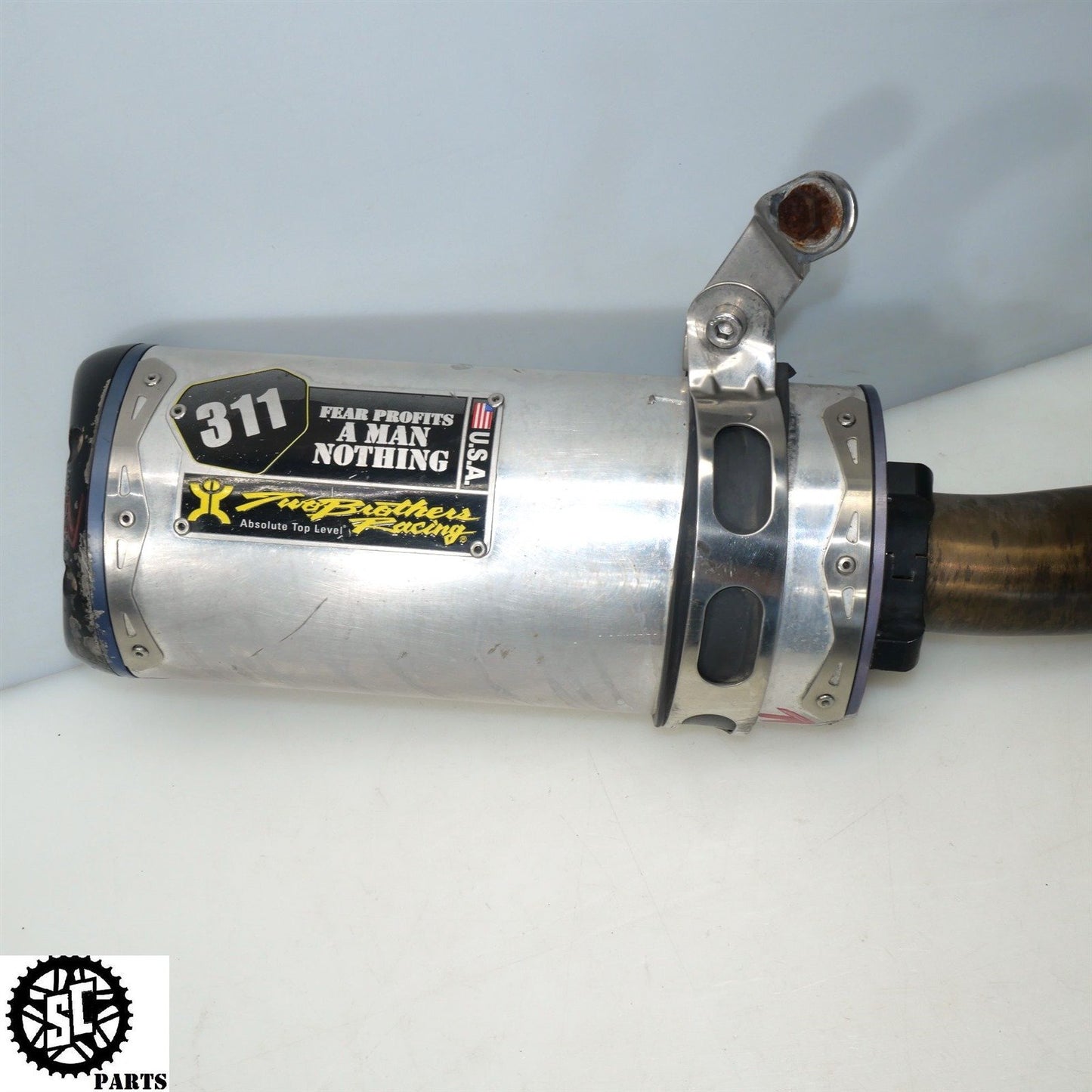 2012 SUZUKI GSXR 1000 TWO BROTHERS FULL EXHAUST PIPE MUFFLER S60