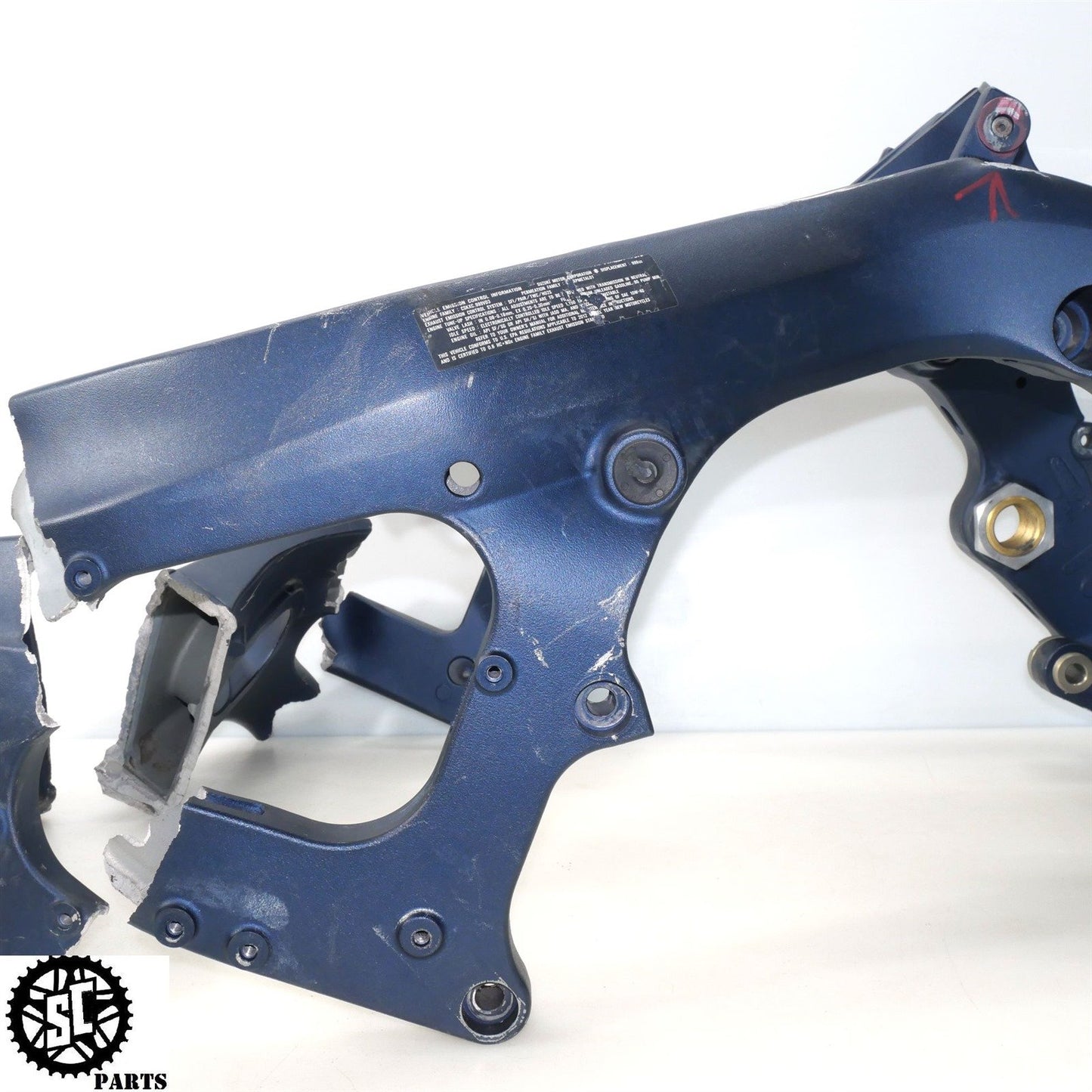 2012 SUZUKI GSXR 1000 FRAME CHASSIS *S* S60