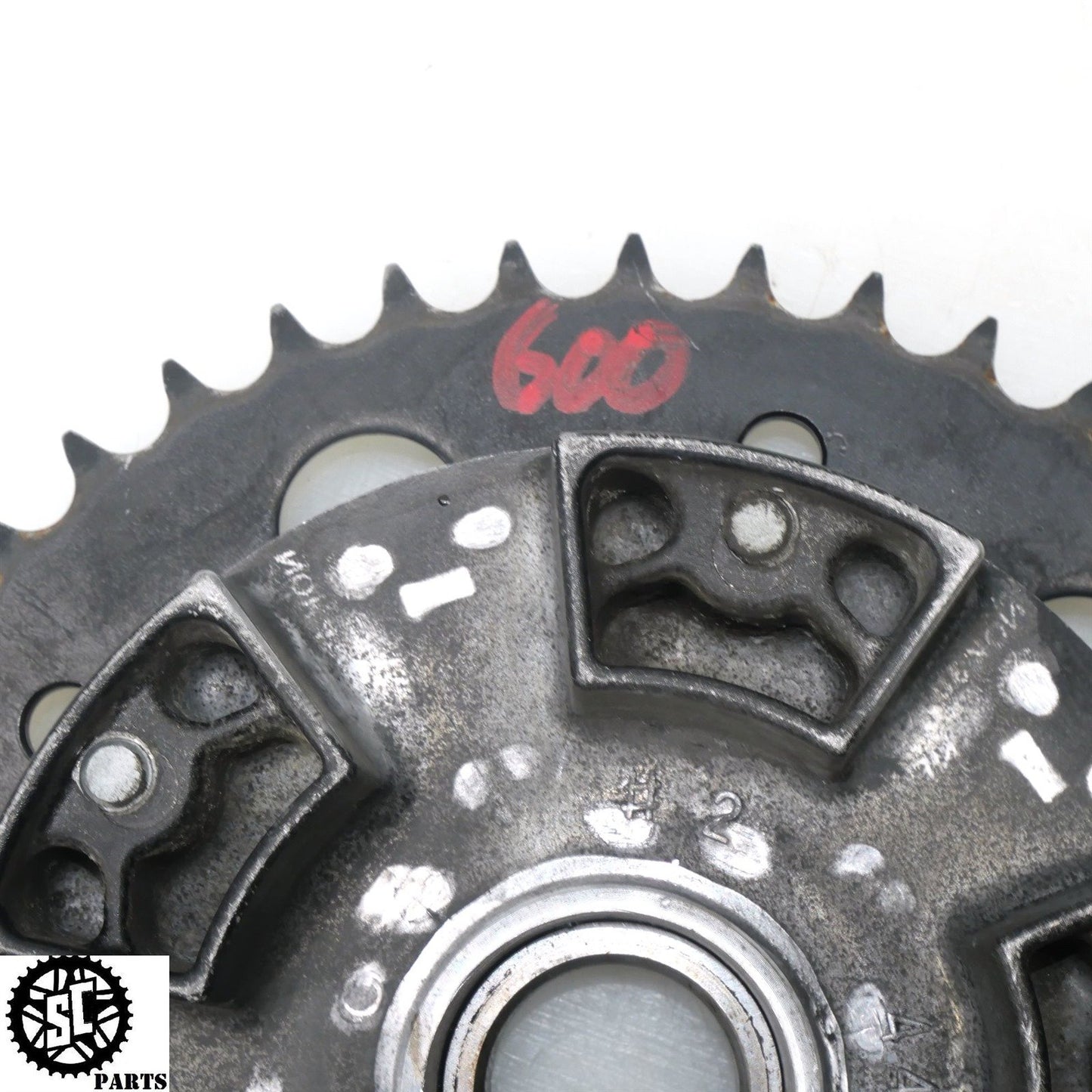 2008 SUZUKI GSXR 600 REAR HUB DRIVEN SPROCKET 5017 520 43T S54