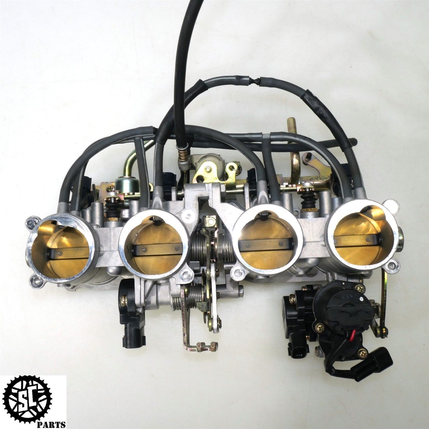 2004 05 06 YAMAHA YZF R1 THROTTLE BODIES FUEL INJECTORS Y02