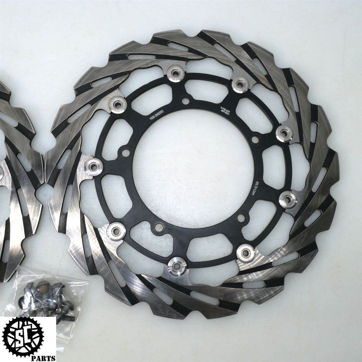 2004 05 06 YAMAHA YZF R1 YANA SHIKI FRONT BRAKE ROTOR DISC SW925RD Y02