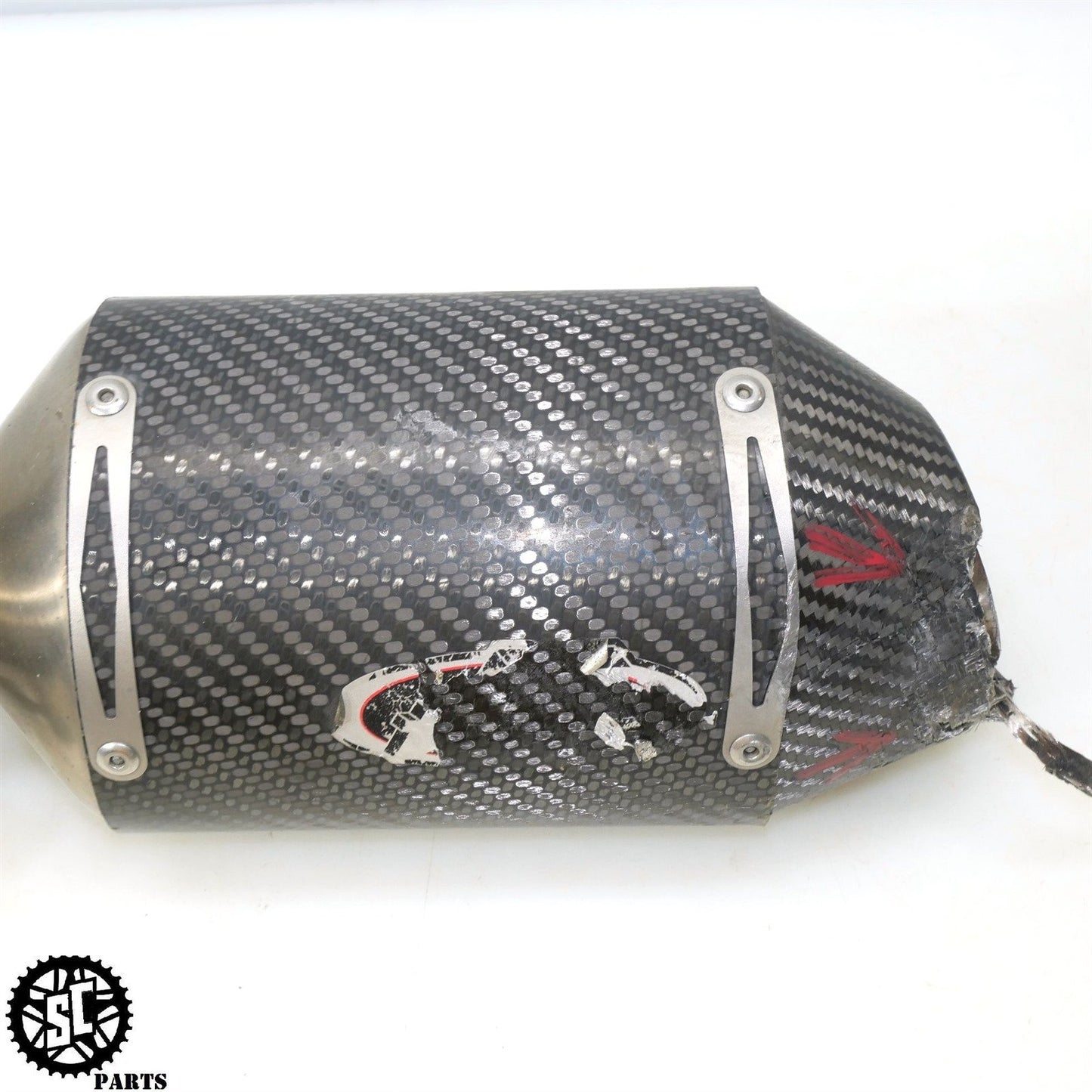 2007 SUZUKI GSXR 600 M4 SLIP ON EXHAUST PIPE S67
