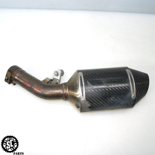 2007 SUZUKI GSXR 600 M4 SLIP ON EXHAUST PIPE S67
