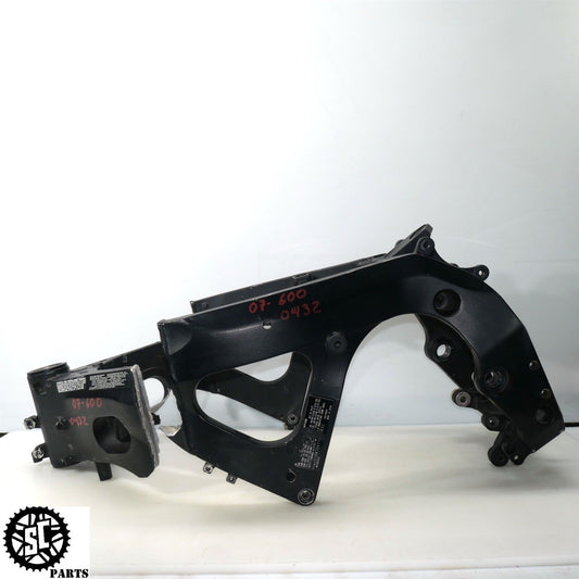 2007 SUZUKI GSXR 600 FRAME CHASSIS NR BOS S67