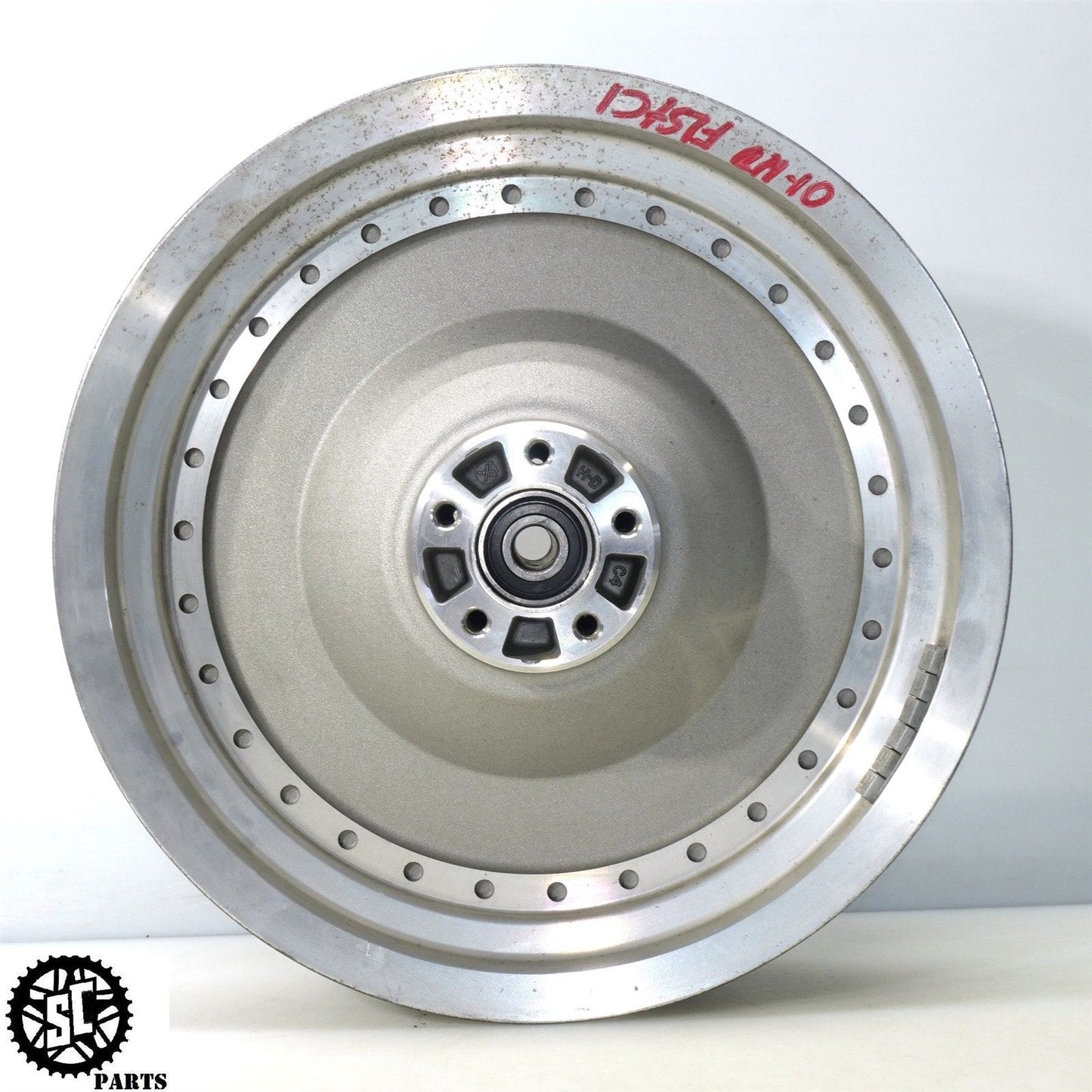 2001 HARLEY DAVIDSON SOFTAIL FAT BOY FLSTF REAR WHEEL RIM STRAIGHT 16X3 HD19