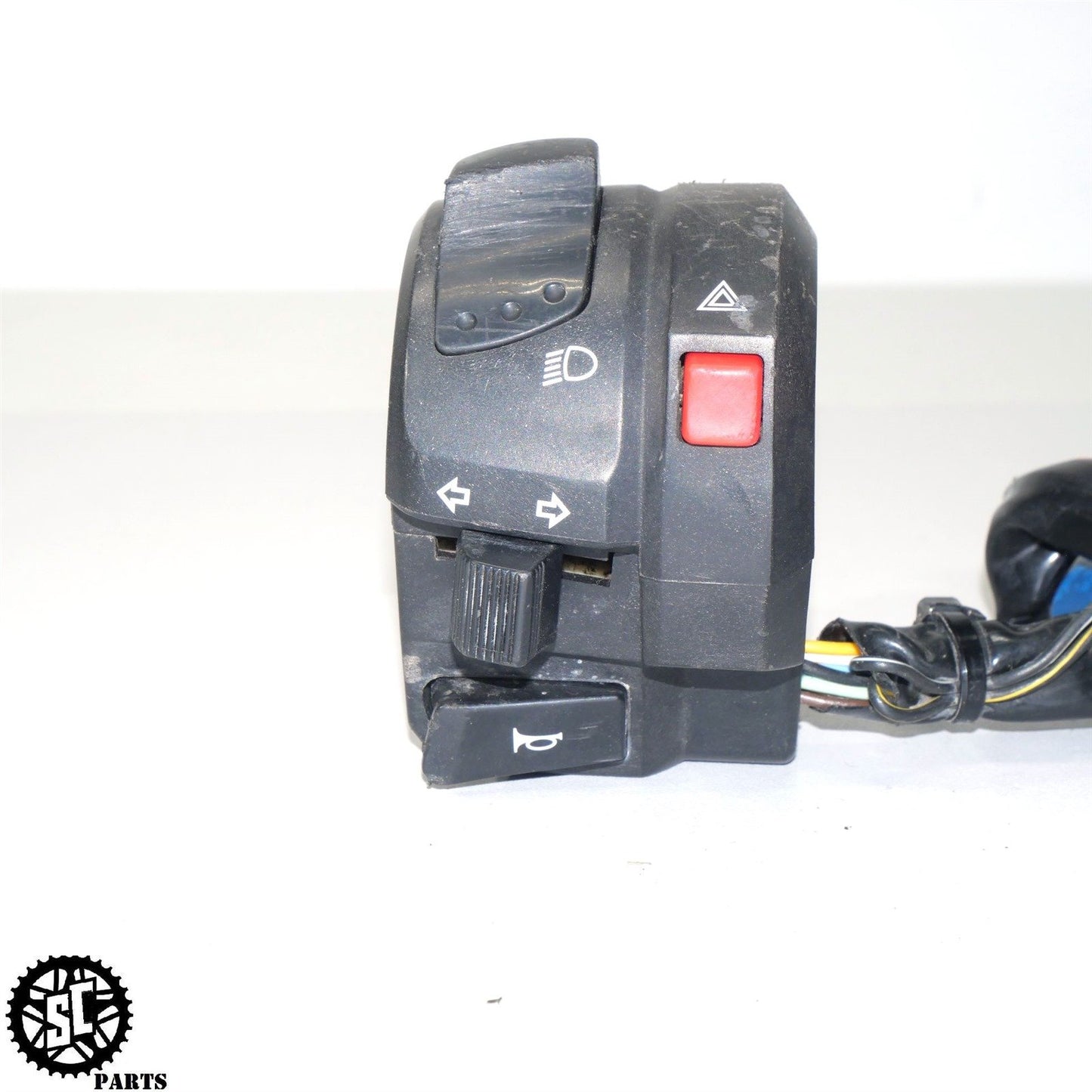 2007 SUZUKI GSXR 750 LEFT CONTROL HEADLIGHT SWITCH 37400-01H10 S45