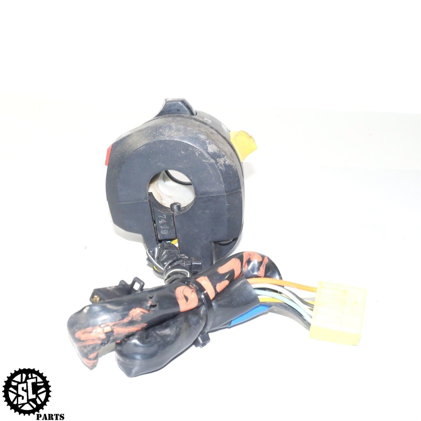 2007 SUZUKI GSXR 750 LEFT CONTROL HEADLIGHT SWITCH 37400-01H10 S45