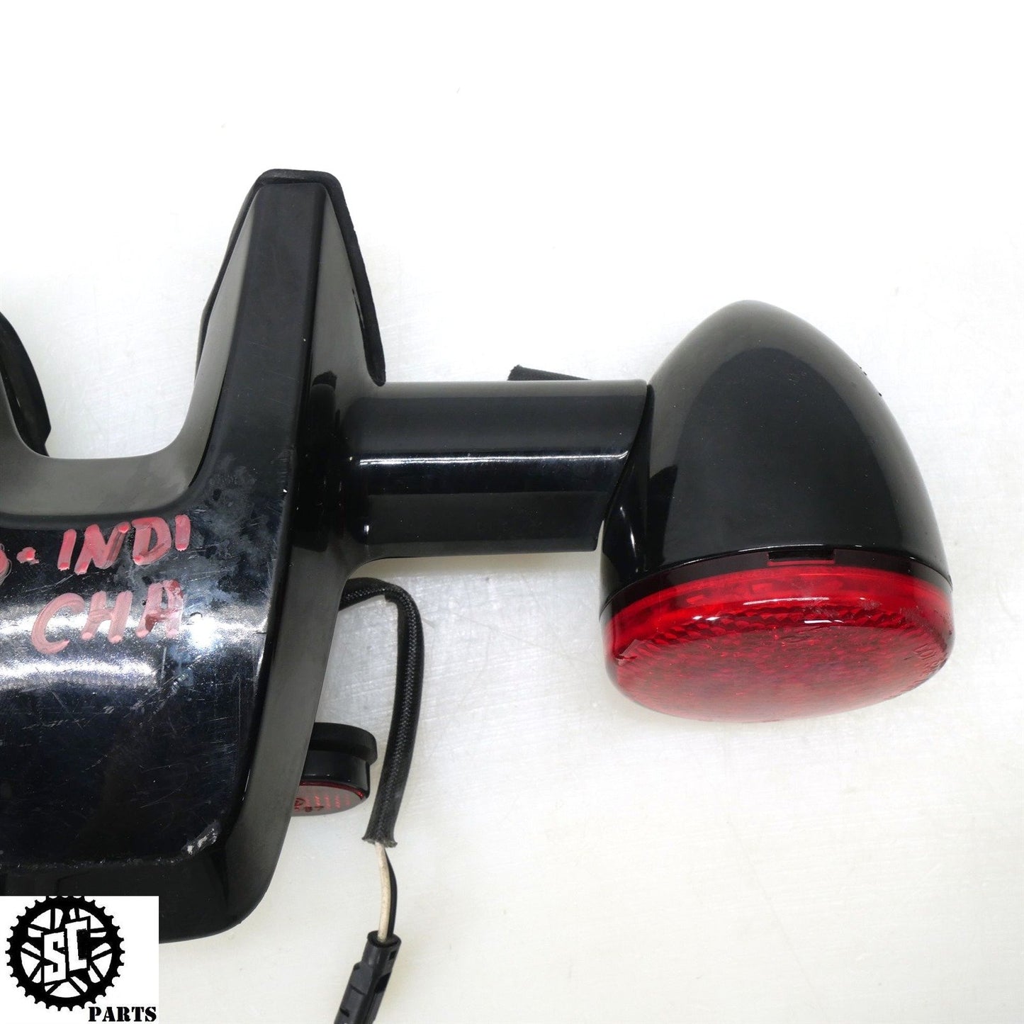 2023 20-24 INDIAN CHALLENGER REAR TURN SIGNAL LIGHT BAR BLACK HD54