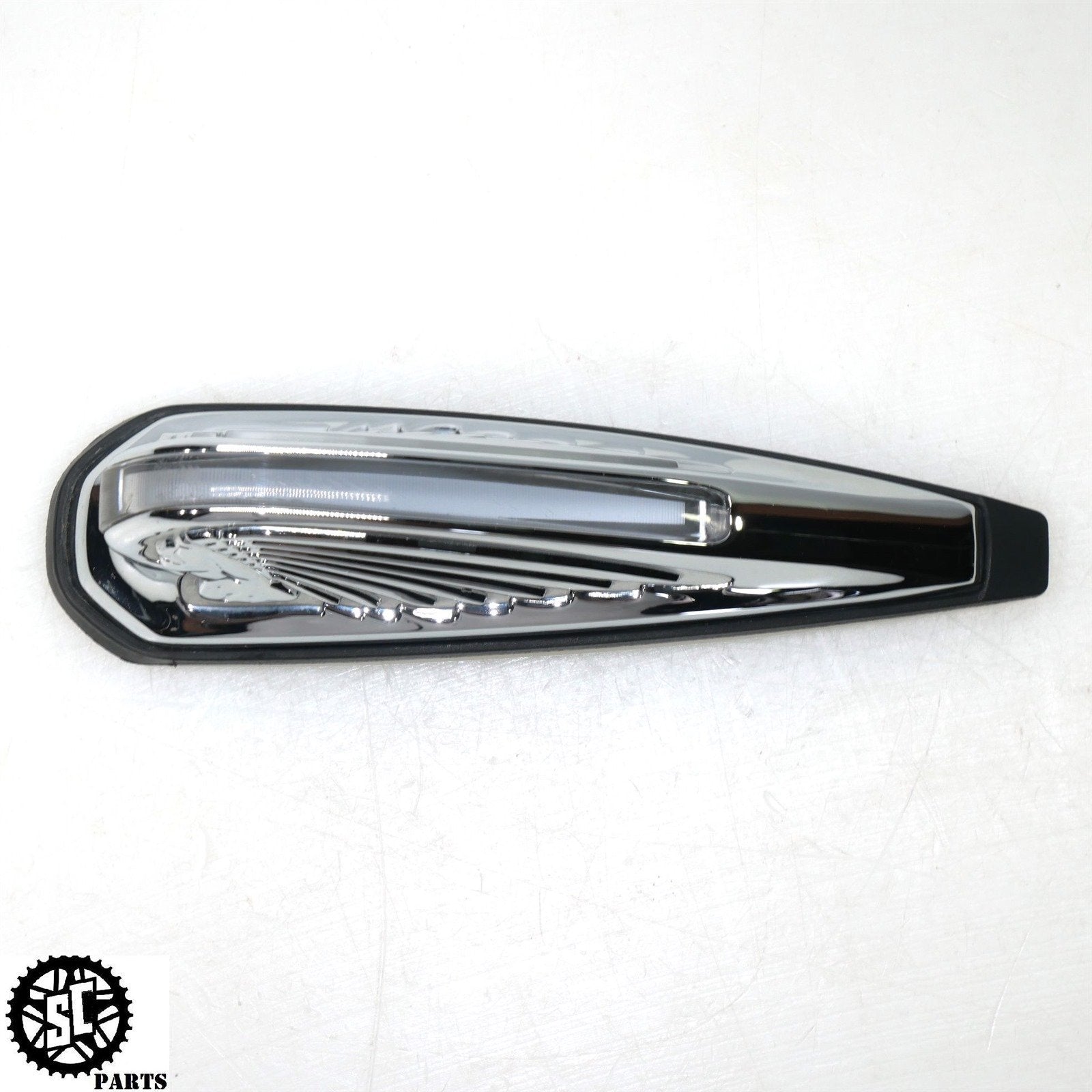 2023 20-24 INDIAN CHALLENGER FENDER HEADDRESS LIGHT CHROME