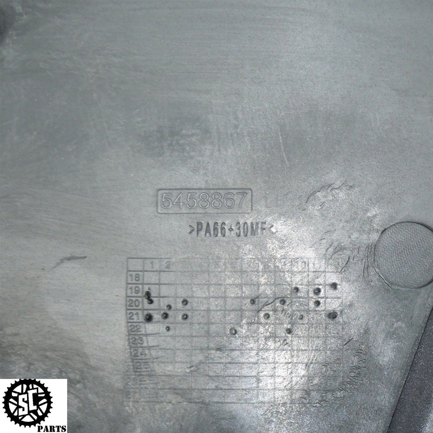 2023 20-24 INDIAN CHALLENGER LEFT LOWER SIDE FAIRING FRAME COVER 5458867 HD54