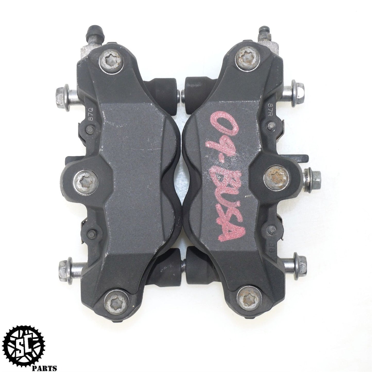 2008 SUZUKI HAYABUSA FRONT BRAKE CALIPERS S34