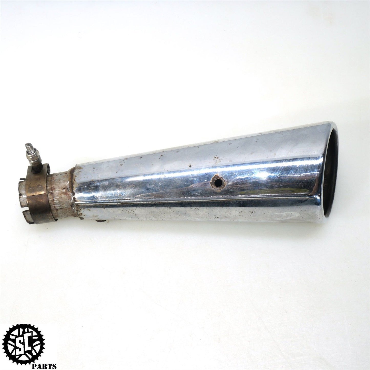 2008 SUZUKI HAYABUSA SLIP ON EXHAUST DUAL MEGAPHONE S34