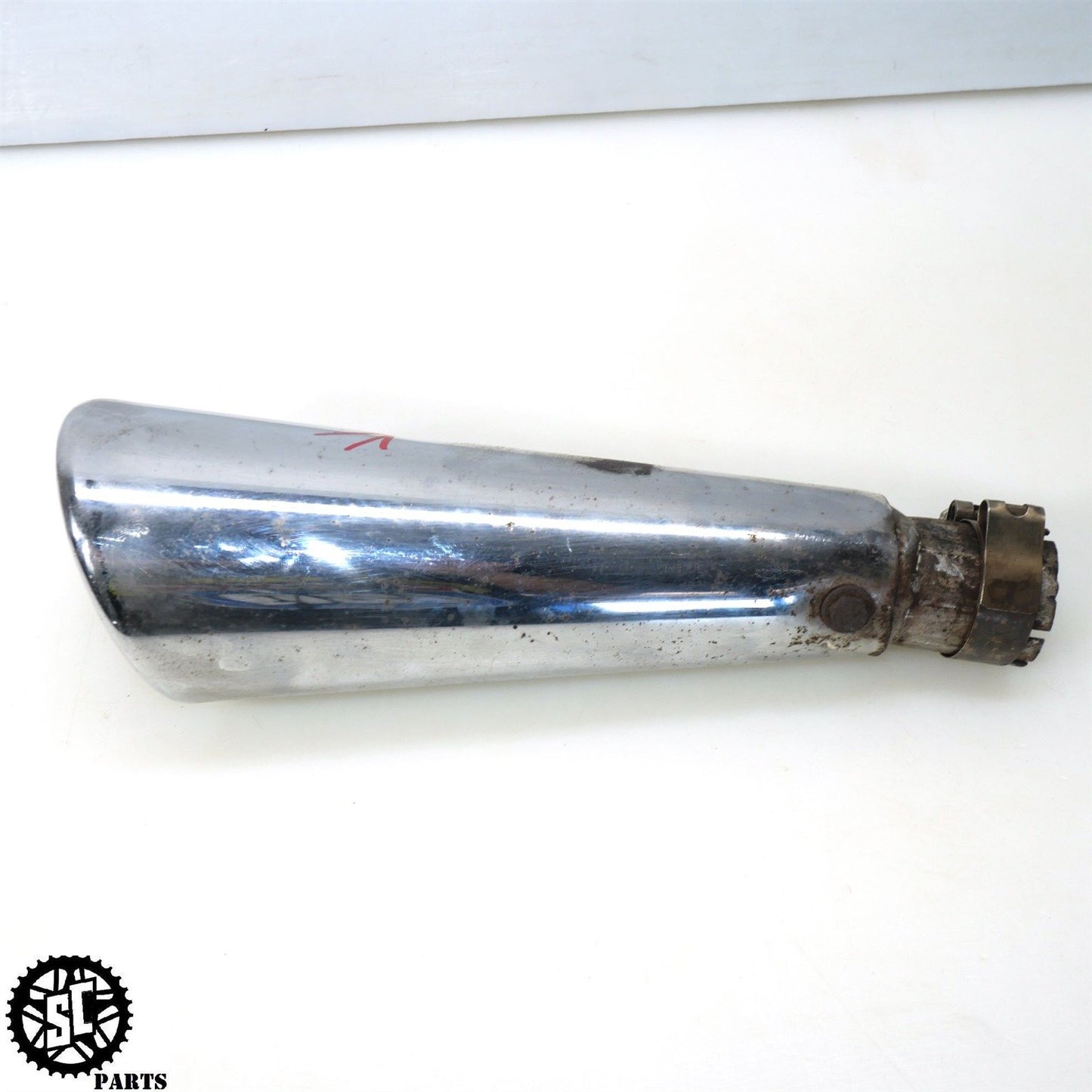 2008 SUZUKI HAYABUSA SLIP ON EXHAUST DUAL MEGAPHONE S34