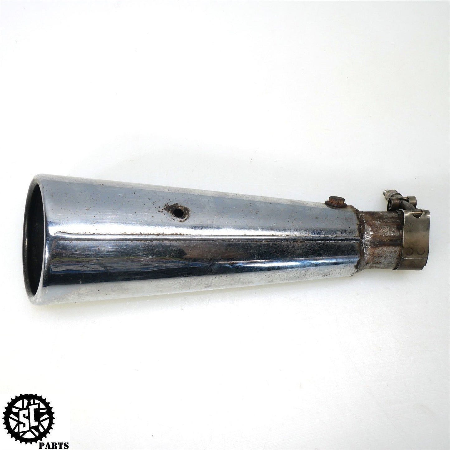 2008 SUZUKI HAYABUSA SLIP ON EXHAUST DUAL MEGAPHONE S34