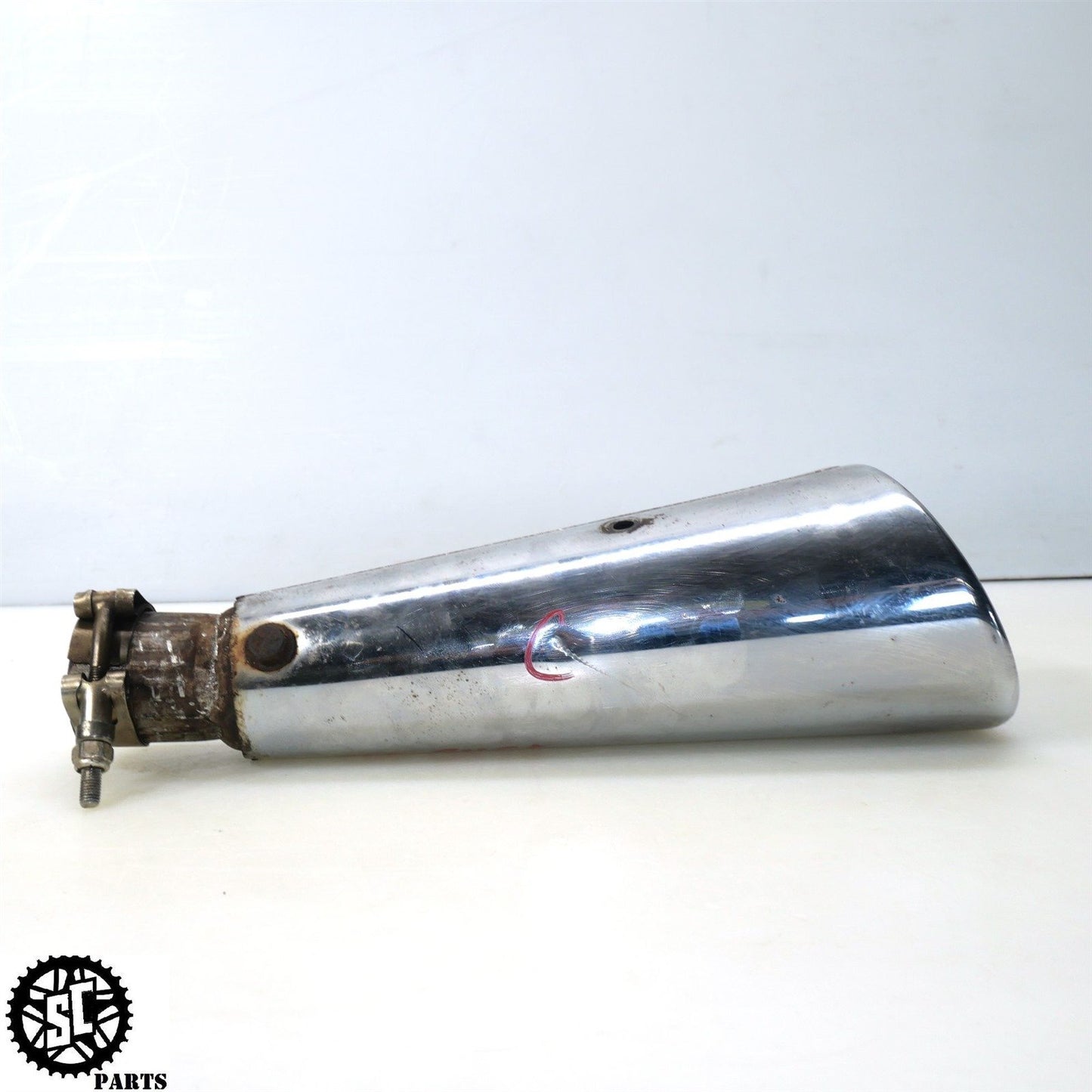 2008 SUZUKI HAYABUSA SLIP ON EXHAUST DUAL MEGAPHONE S34