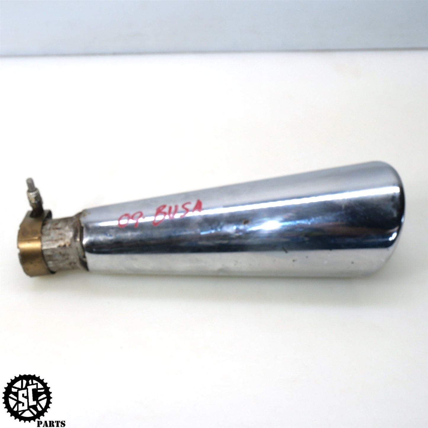 2008 SUZUKI HAYABUSA SLIP ON EXHAUST DUAL MEGAPHONE S34