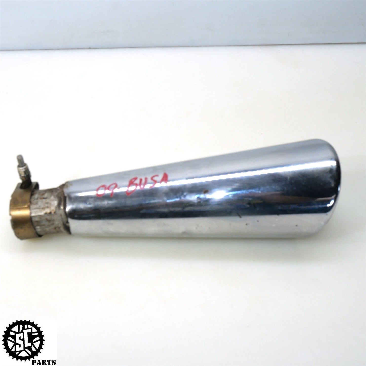 2008 SUZUKI HAYABUSA SLIP ON EXHAUST DUAL MEGAPHONE S34