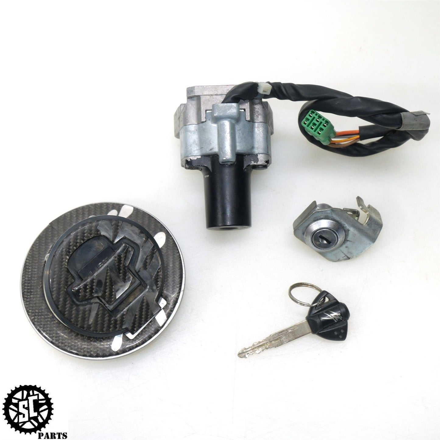 2008 SUZUKI HAYABUSA LOCK SET IGNITION SWITCH KEY S34