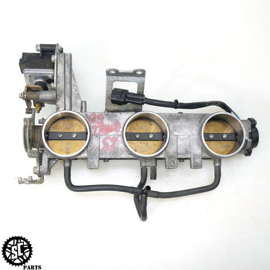 2005-2007 TRIUMPH SPEED TRIPLE 1050 THROTTLE BODIES T1240460 T33