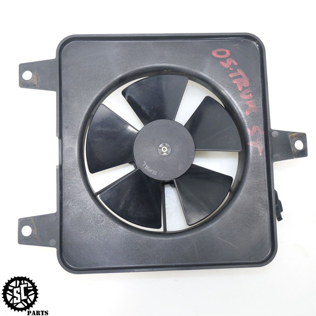 T33 Radiator 2005-2007 TRIUMPH SPEED TRIPLE TIGER 1050 RADIATOR COOLING FAN T33 T21 ...