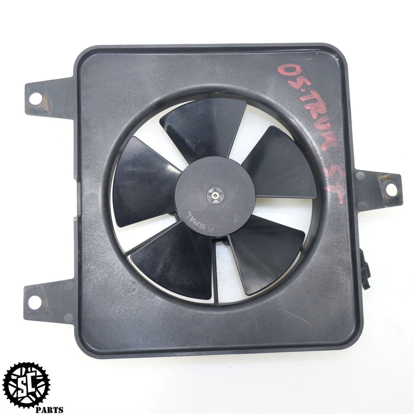 2005-2007 TRIUMPH SPEED TRIPLE TIGER 1050 RADIATOR COOLING FAN T33 T2100614